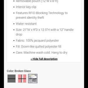 Oliver Thomas Wingwoman Tote bag